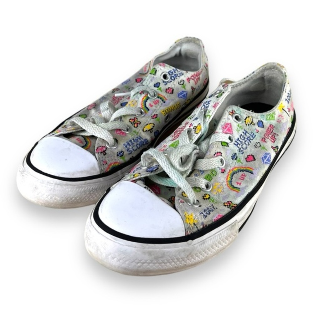 Converse All Star Girls SneakersPlayer One 670171F Video‎ Game